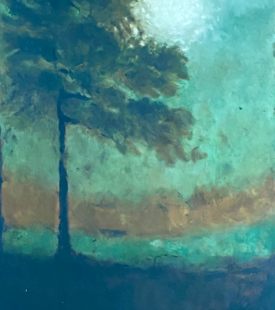 "Meditation Tree" 30x40 Oil on Canvas 5/2014 NFS By Deb Maccagnano "Meditation Tree" 30x40 Oil on Canvas 5/2014 NFS By Deb Maccagnano