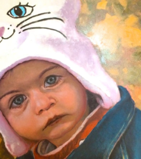 "Liz" 28x36 Oil on Canvas 9/2014 By Deb Maccagnano NFS "Liz" 28x36 Oil on Canvas 9/2014 By Deb Maccagnano NFS