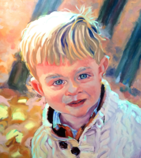 "Zach" 28x36 Oil on Canvas 9/2014 By Deb Maccagnano NFS "Zach" 28x36 Oil on Canvas 9/2014 By Deb Maccagnano NFS