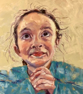 "Dear God Thank You" 18x24 Oil on Canvas 12/2018 By Deb Maccagnano NFS "Dear God Thank You" 18x24 Oil on Canvas 12/2018 By Deb Maccagnano NFS