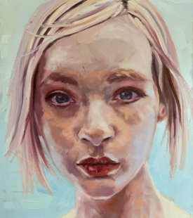 "Kairos Raquel" 22x28 Oil on Canvas 2/2018 By Deb Maccagnano NFS "Kairos Raquel" 22x28 Oil on Canvas 2/2018 By Deb Maccagnano NFS