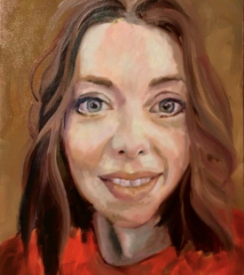 "Teacher Ms. Angie" 22x28 Oil on Canvas 7/2018 By Deb Maccagnano "Teacher Ms. Angie" 22x28 Oil on Canvas 7/2018 By Deb Maccagnano