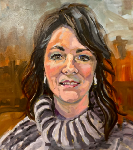 "Tammy" 24x24 Oil on Canvas 12/2023 By Deb Maccagnano NFS "Tammy" 24x24 Oil on Canvas 12/2023 By Deb Maccagnano NFS