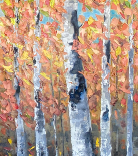 "Adaptability" 24x50 Oil on Canvas 6/2023 By Deb Maccagnano Sold - Wausau Surgery Center "Adaptability" 24x50 Oil on Canvas 6/2023 By Deb Maccagnano Sold - Wausau Surgery Center