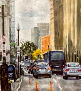 "As God Was With Our Fathers So May He Be With You - Boston" 20x30 Oil on Board 7/2023 By Deb Maccagnano "As God Was With Our Fathers So May He Be With You - Boston" 20x30 Oil on Board 7/2023 By Deb Maccagnano